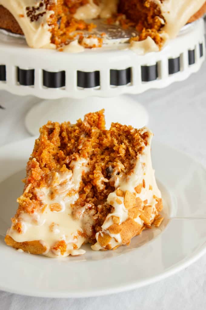 Carrot Cake Cupcakes with Brown Sugar Swiss Meringue Buttercream - The ...
