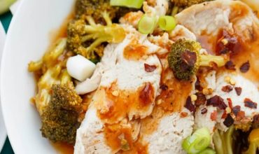 General Tso’s Whole Chicken in the Slow Cooker
