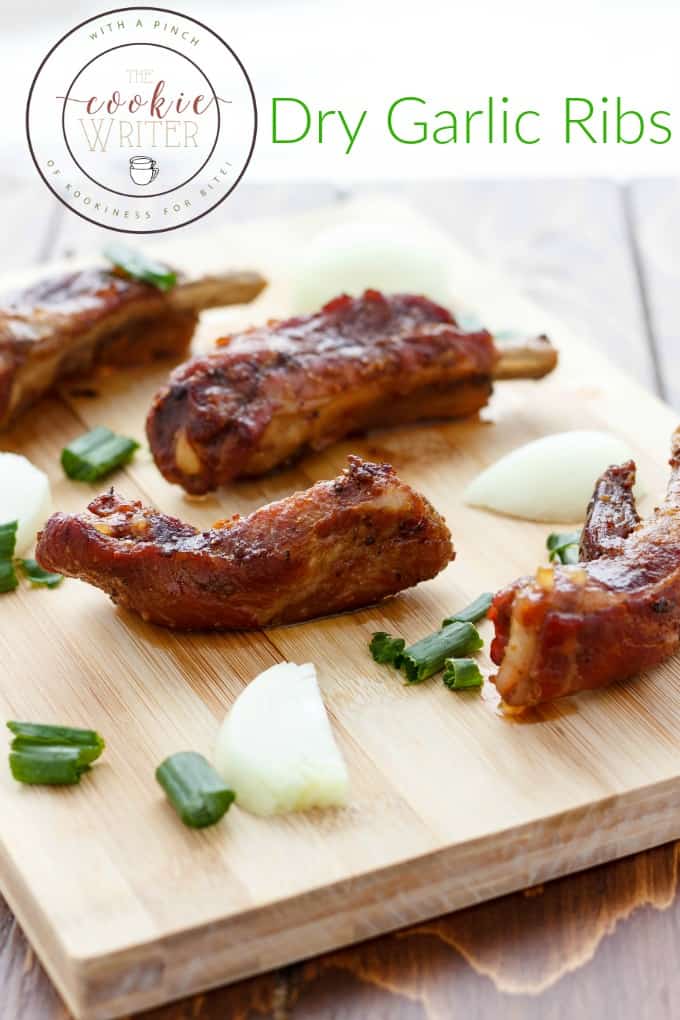 Dry Garlic Ribs: Canadian Chinese Style