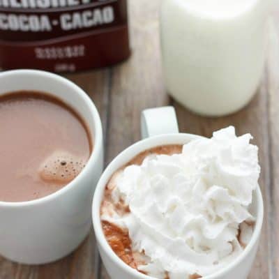 Homemade Hot Cocoa (For Two!)