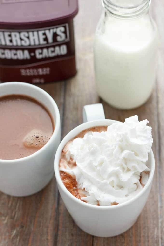 Homemade Hot Cocoa (For Two!)