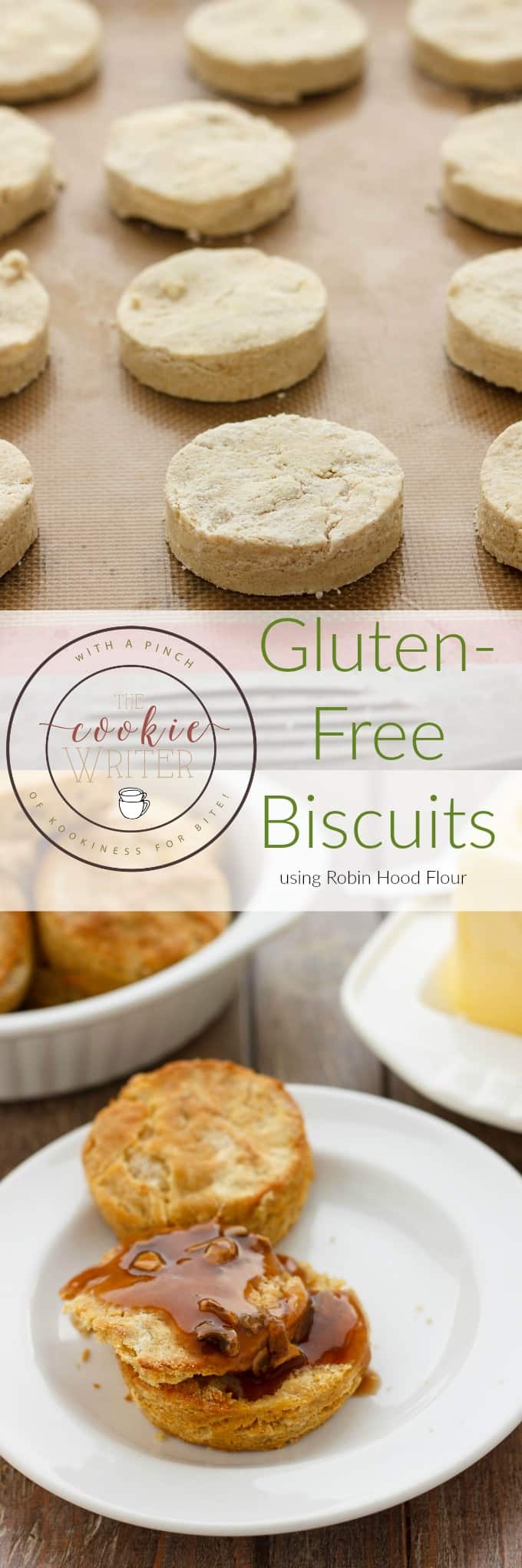 Gluten-Free Biscuits made with Robin Hood Nutri Flour Blend #glutenfree