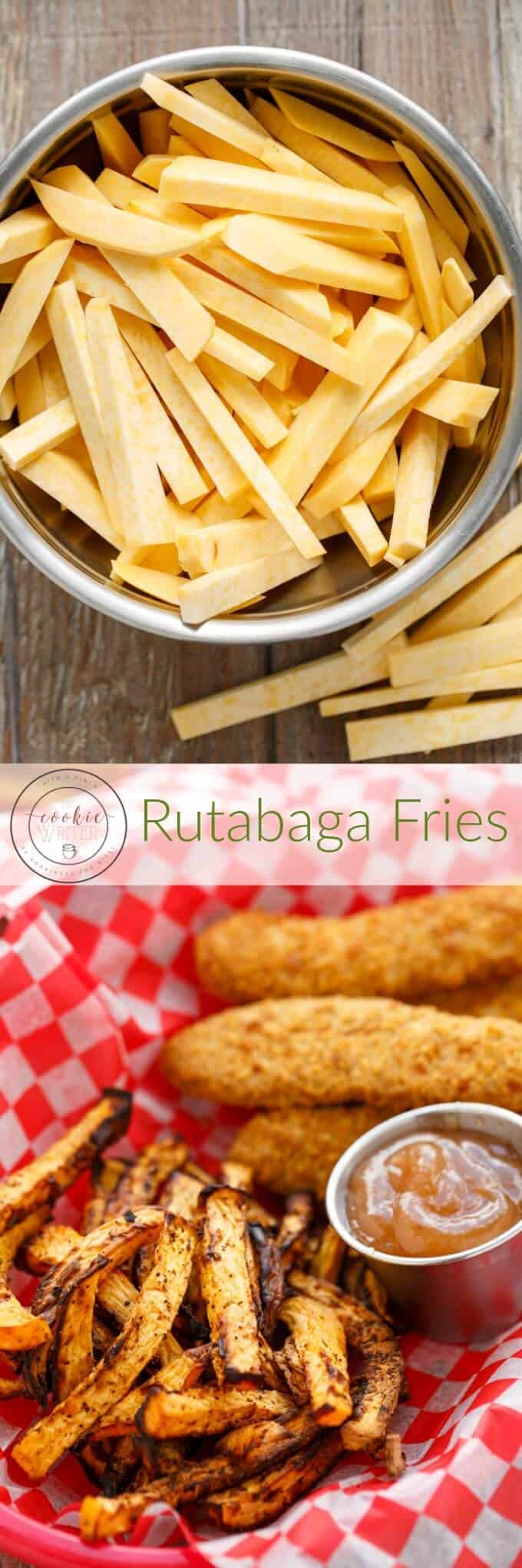 Rutabaga Fries using Leftovers - The Cookie Writer
