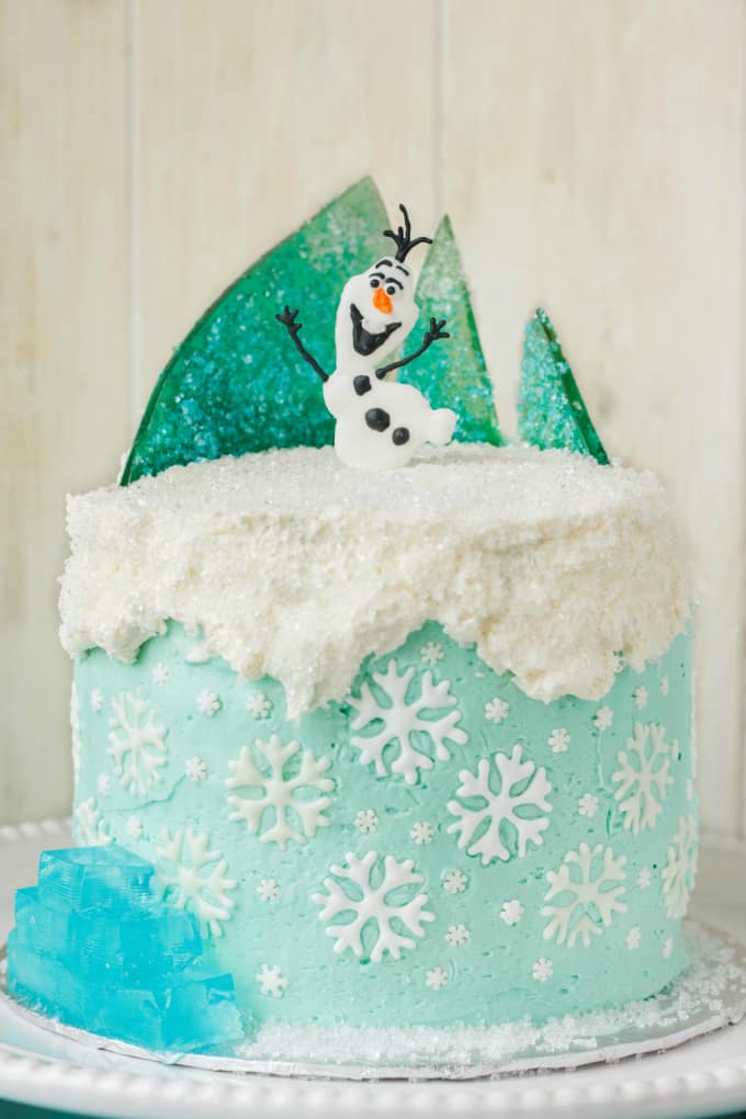 Customized Elsa Theme Cake - Wishingcart.in