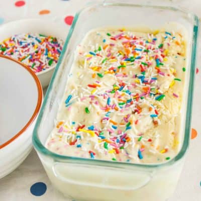 Homemade Birthday Cake Pudding - The Cookie Writer