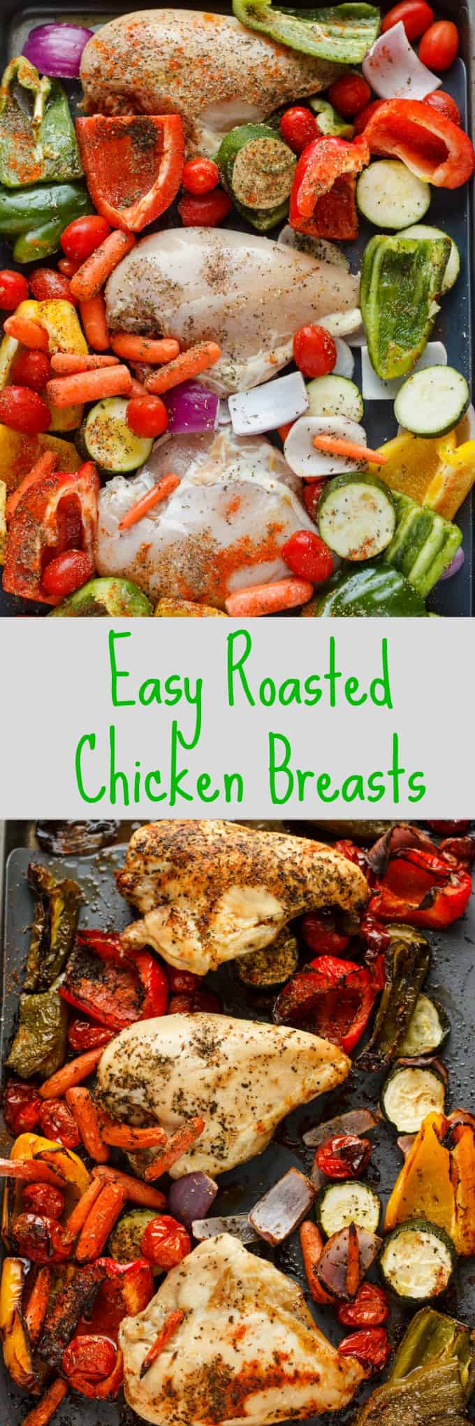 Roasted Bone-In Chicken Breasts with Vegetables 1