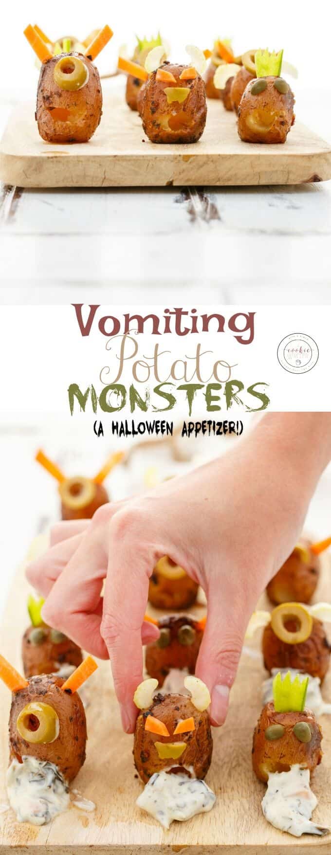 Vomiting Potato Monsters (for Halloween!) - The Cookie Writer
