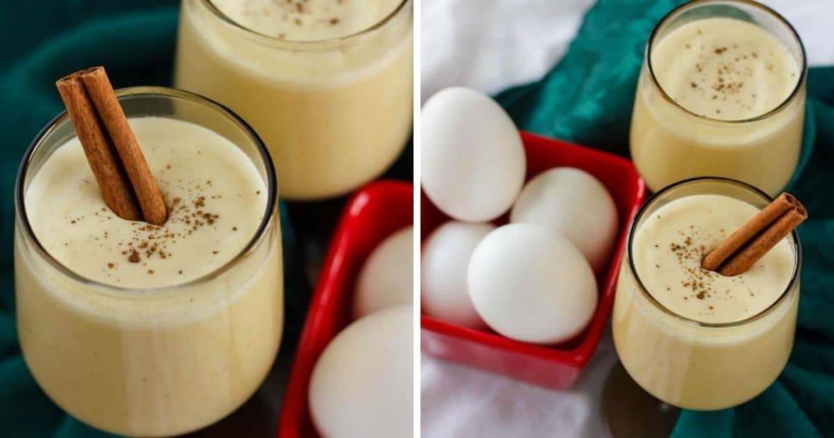 Homemade Eggnog using Leftover Egg Yolks - The Cookie Writer