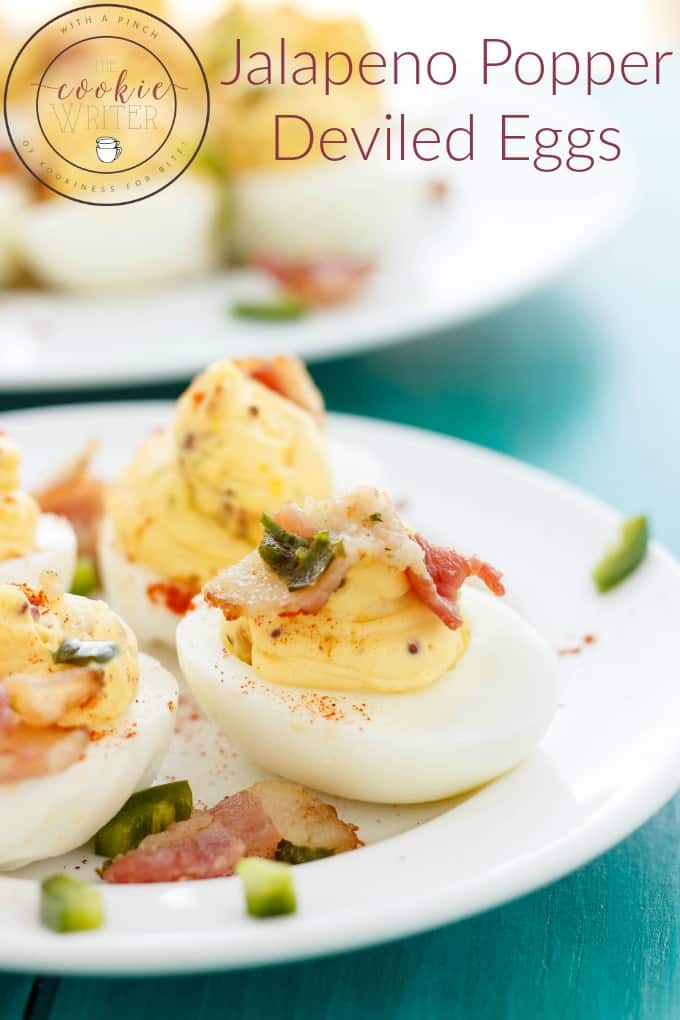 Don't let those painted eggs go to waste when you can make these jalapeno popper deviled eggs! Omit the bacon and you have one awesome vegetarian appetizer.