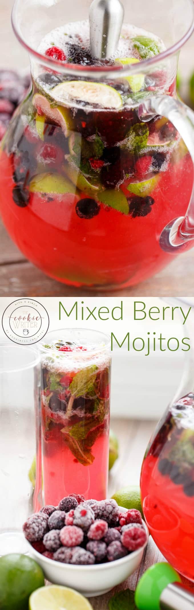 Mixed Berry Mojitos