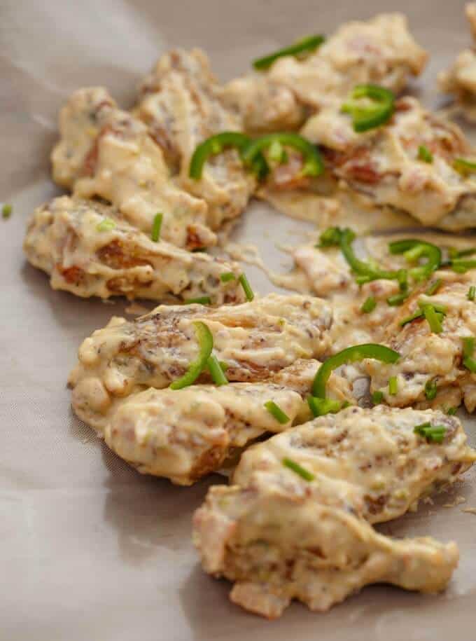 Jalapeno Popper Chicken Wings