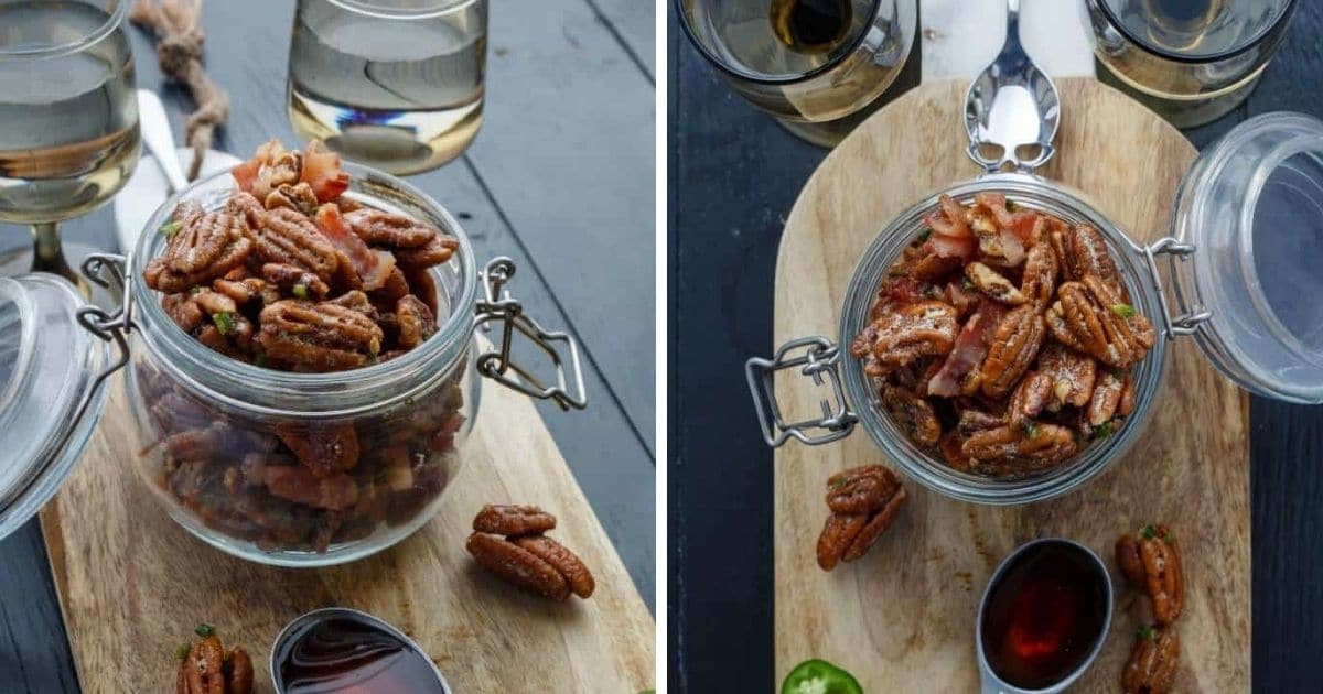 Bacon Jalapeno Pecans (GlutenFree) The Cookie Writer
