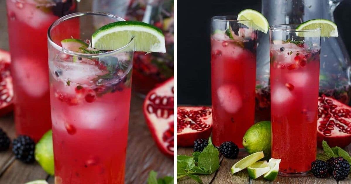 Pomegranate Blackberry Mojitos The Cookie Writer(02)