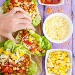 Taco Turkey-Lentil Lettuce Wraps