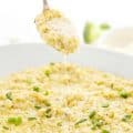 Cheesy Broccoli-Cauliflower Risotto