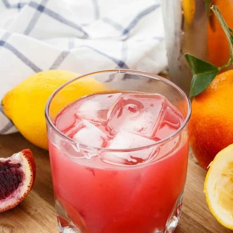 Blood Orange Whiskey Sour