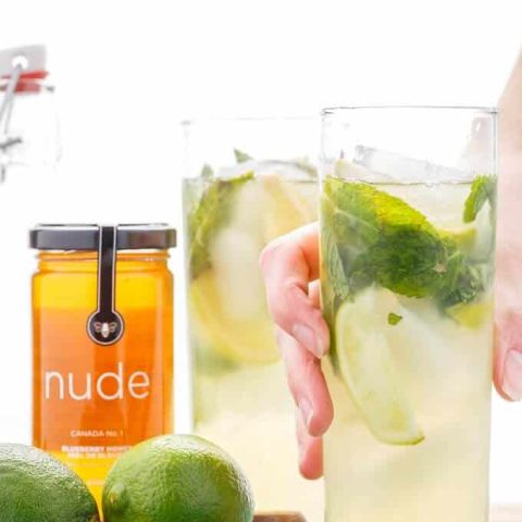 Homemade Honey Mojitos (Honey Simple Syrup)