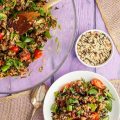 Roasted Mushroom Wild Rice Salad