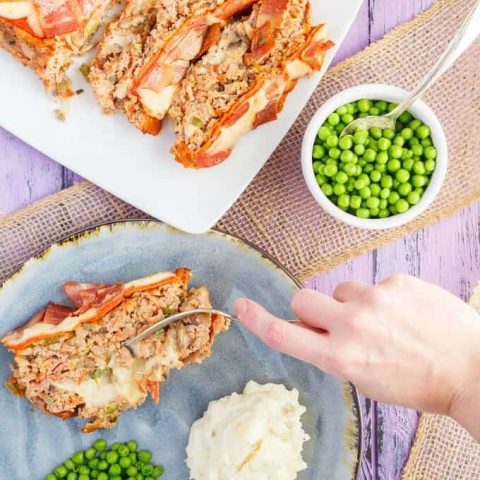 Turkey Pizza Meatloaf (3 Turkey Meats!)