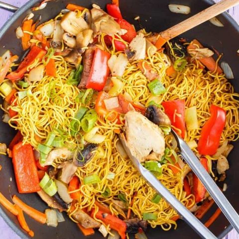 Leftover Turkey Stir Fry (Thanksgiving Leftovers)