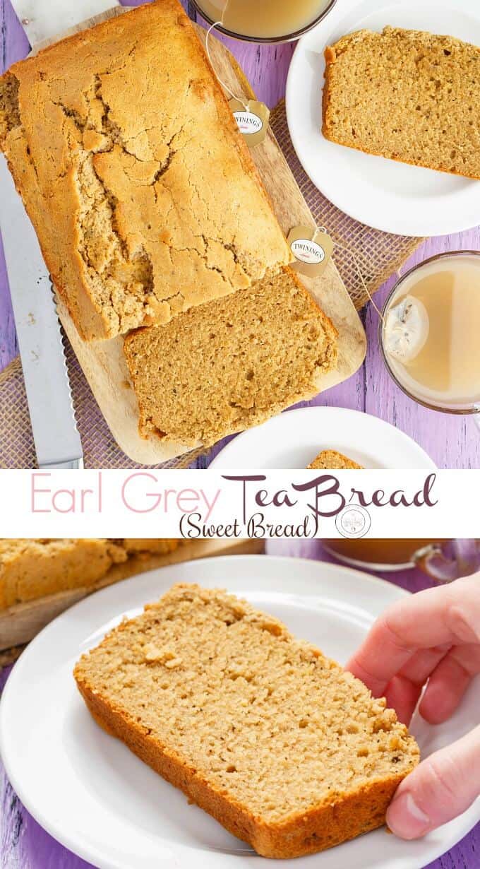 Earl Grey Tea Bread (Sweet Bread)