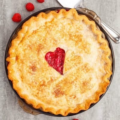 Homemade Raspberry Pie