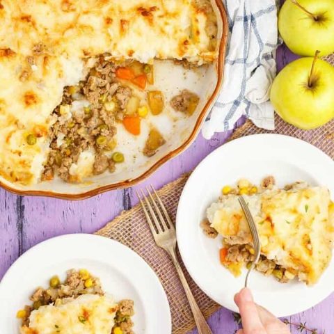 Apple-Pork Shepherd's Pie