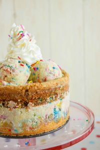 Homemade Birthday Cake Ice Cream Cake